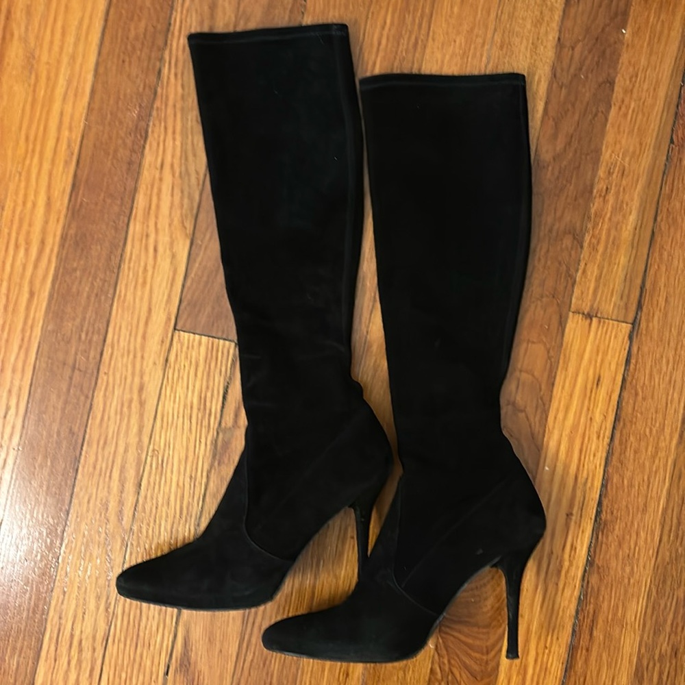 Stuart Weitzman heeled suede boots